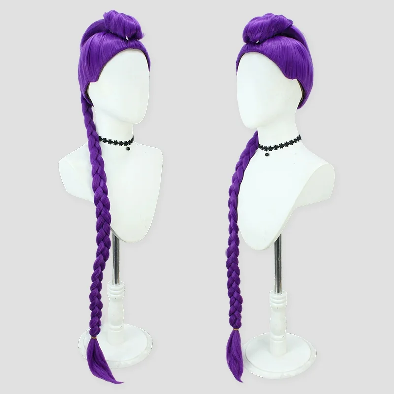 

Новые женские и мужские парики для косплея «Охотники на демонов», аниме Руми Мира Зои, костюмные парики, фиолетовые косы, детские аксессуары, реквизит, парик Руми