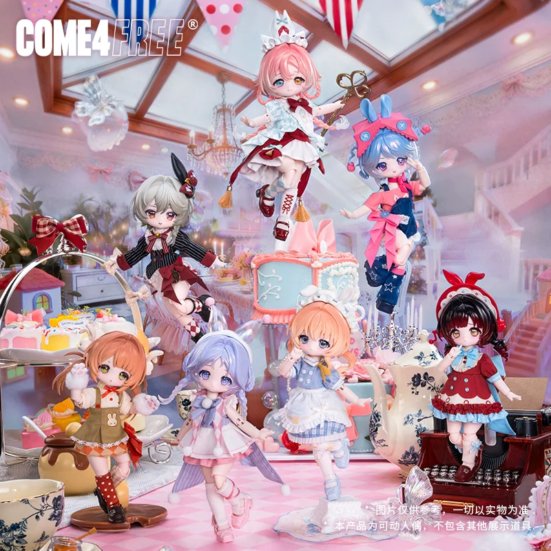 Auf Lager COME4FREE Bonni Rabbit Dream Box BJD Figur Ornament Modell Montierte Actionfigur Sammlerstück Geschenk