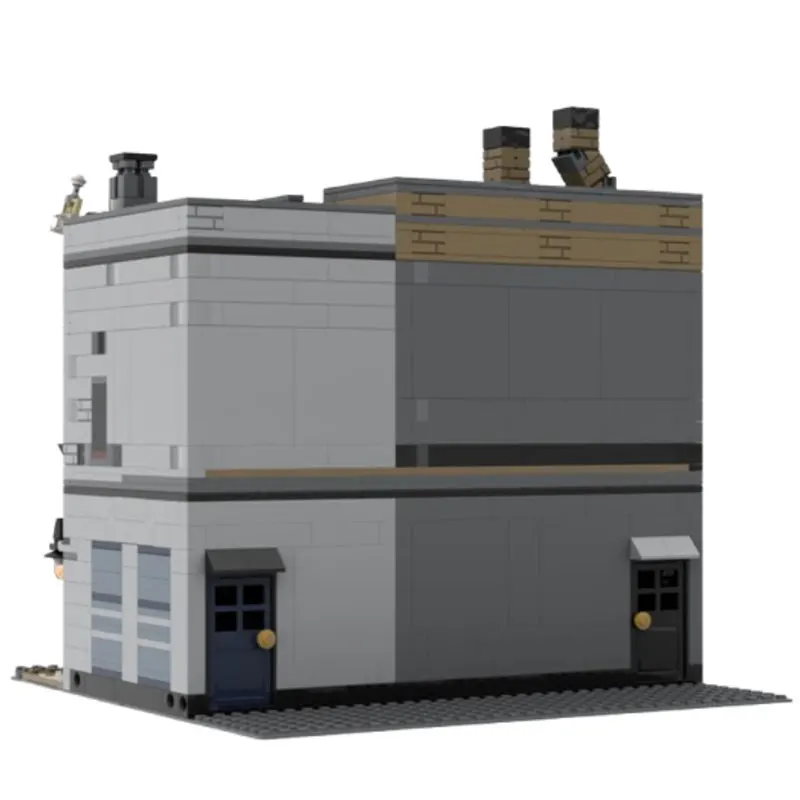 Spot MOC-144229 1831pcs Modulaire Wand Winkel DIY Kleine Deeltje Montage Bouwstenen Educatief Speelgoed Model Gift Set Ornamenten