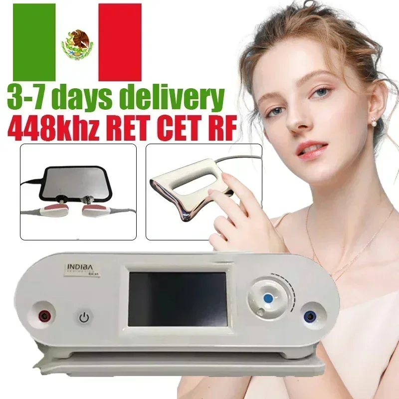 INDIBA 448khz for Home Spain Technology Tecar Cavitation Health and Beauty Body Care System RET CET RF Slim Machine for Weight