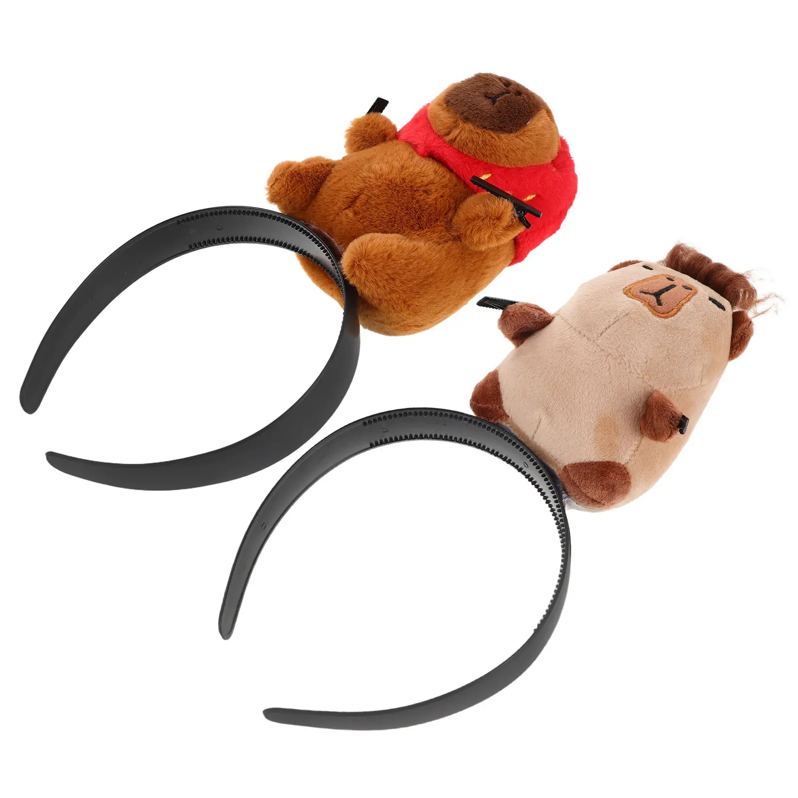 

2Pcs Cartoon Animal Hairband Birthday Halloween Party Funny Headband Photo Booth Festival Accessory Zoo Party Headband