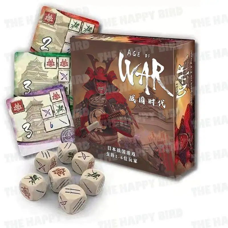 Age of War/Yokai/Tofu Kingdom Board Game 2-6 Players Family/Party Funny Table Game Friends Entertainment Japan Strategy Game