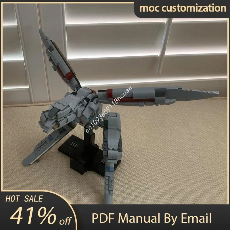 

512 шт. Moc Star Battle Metal Gear Ray модель строительные блоки кирпичи Diy креативная сборка развивающие игрушки подарок для детей