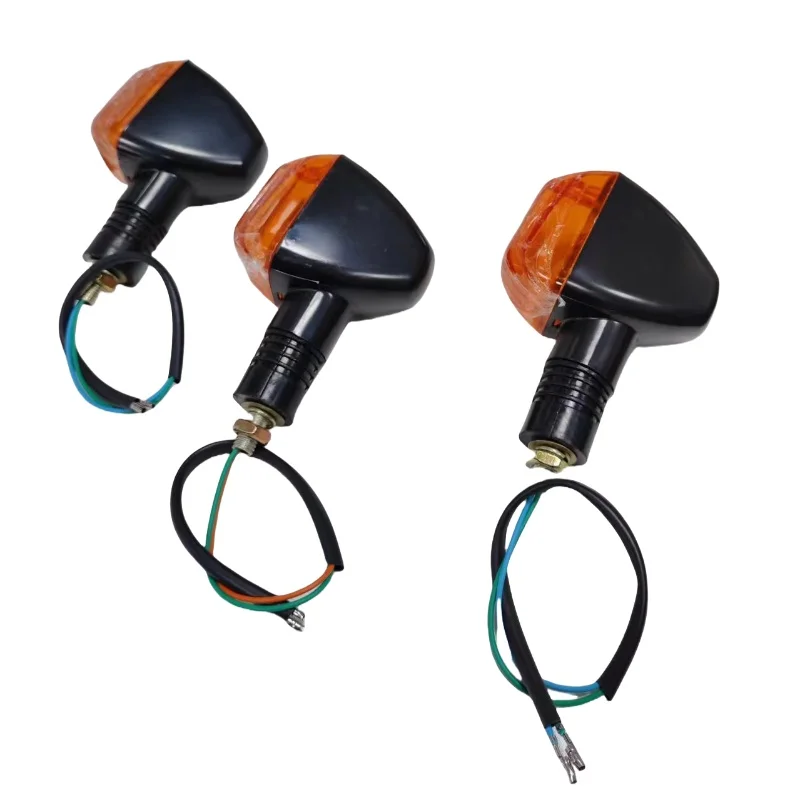 Universal Motorcycle Signal Turning Light for Haojue Suzuki Qjmotor GT125 EN125 HJ150 HJ125 Indicator Flasher Yellow Winker