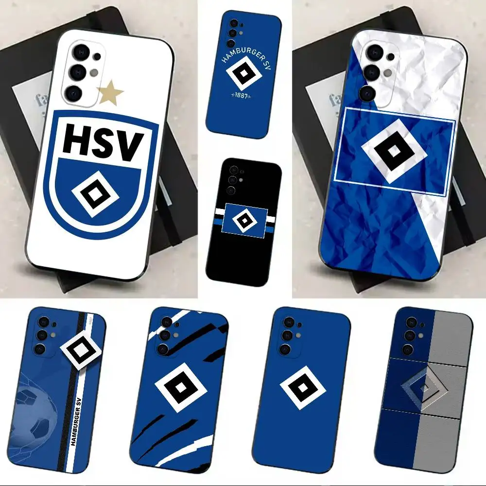 history H-Hamburger-R SV Phone Case Soft Black Case For Samsung S24,S30,S21,S23,S22,S20,Ultra,S25,Plus