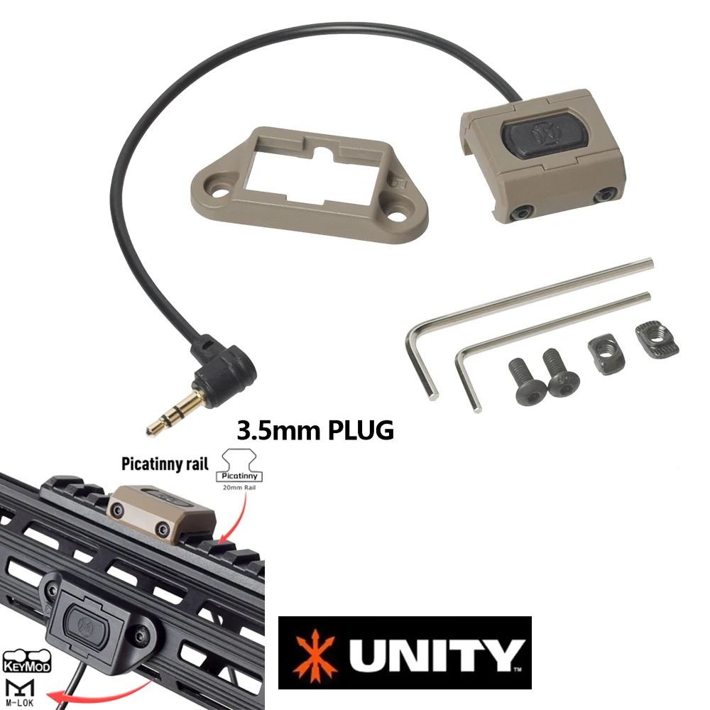 UNITY Picatinny SL Light Laser Button Ferndruckschalter für Surefire M300 M600 2.5 3.5 SF Crane Plug NGAL – Detail 5