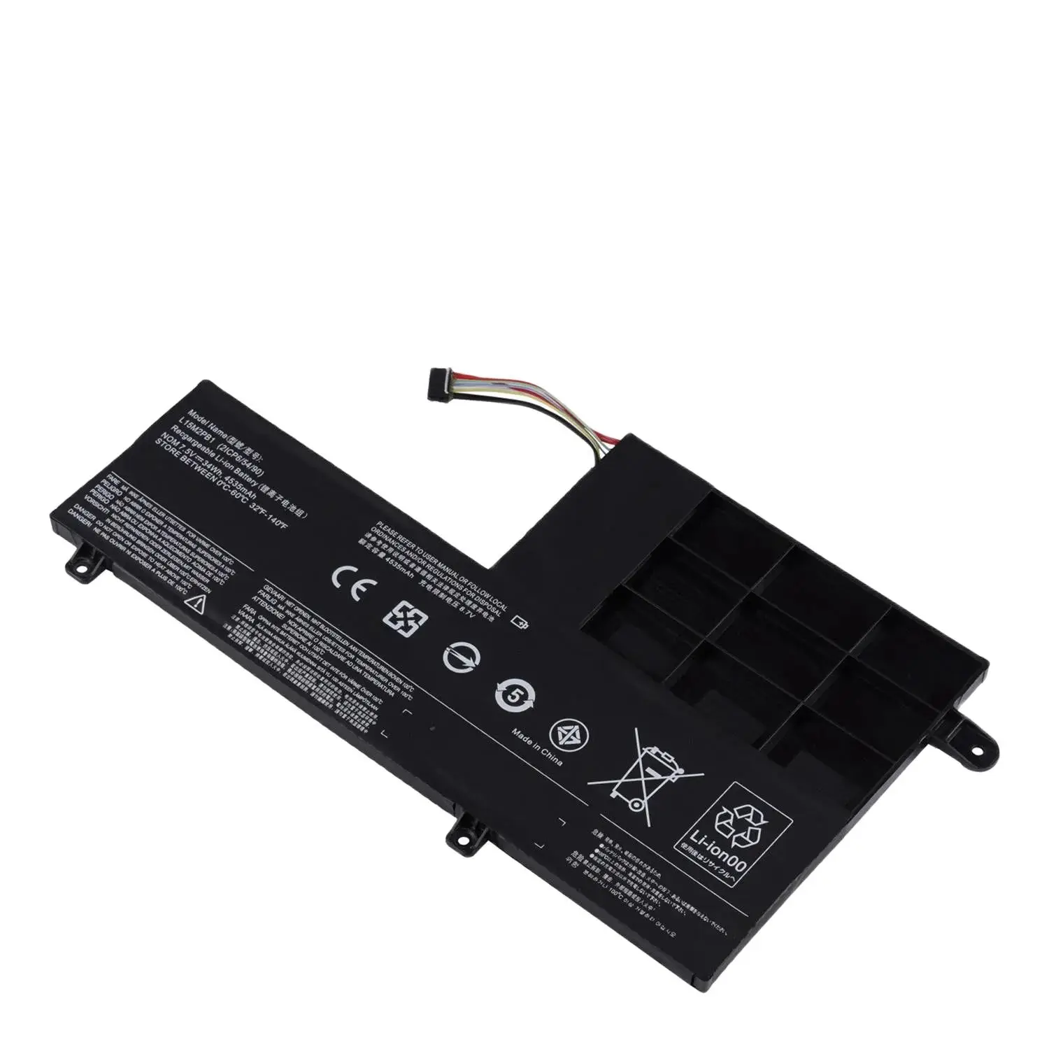 Batería de ordenador portátil de 34wh, 4535mah, L15m2pb1, para Lenovo Ideapad 320s-14ikb 320s-15abr 320s-15ast 320s-15ikb 320s-15isk 520s-14ikb