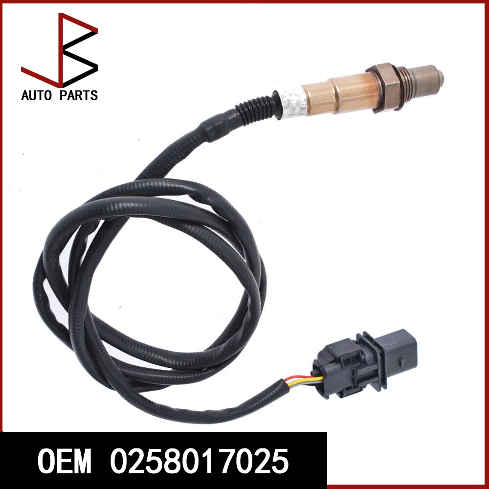 

0258017025 Lambda Car Air Fuel Ratio O2 Oxygen Wide Band Exhaust Gas Sensor 5 Wire For PLX AEM 30-2004 lsu LSU 4.9 30-2004 17025