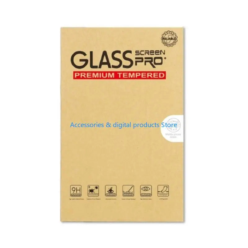 77JD Shatterproof Tempered Film Screen Protector for RG40XXV RG40XX V Game Console Protector Film Sensitive Full Screen Film