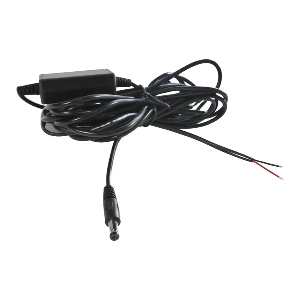 Vehicle DC 9V to 40V to 5V Step-Down Power Cable with DC5521 Connector for Car Truck Boat Motorcycle Dash Camera