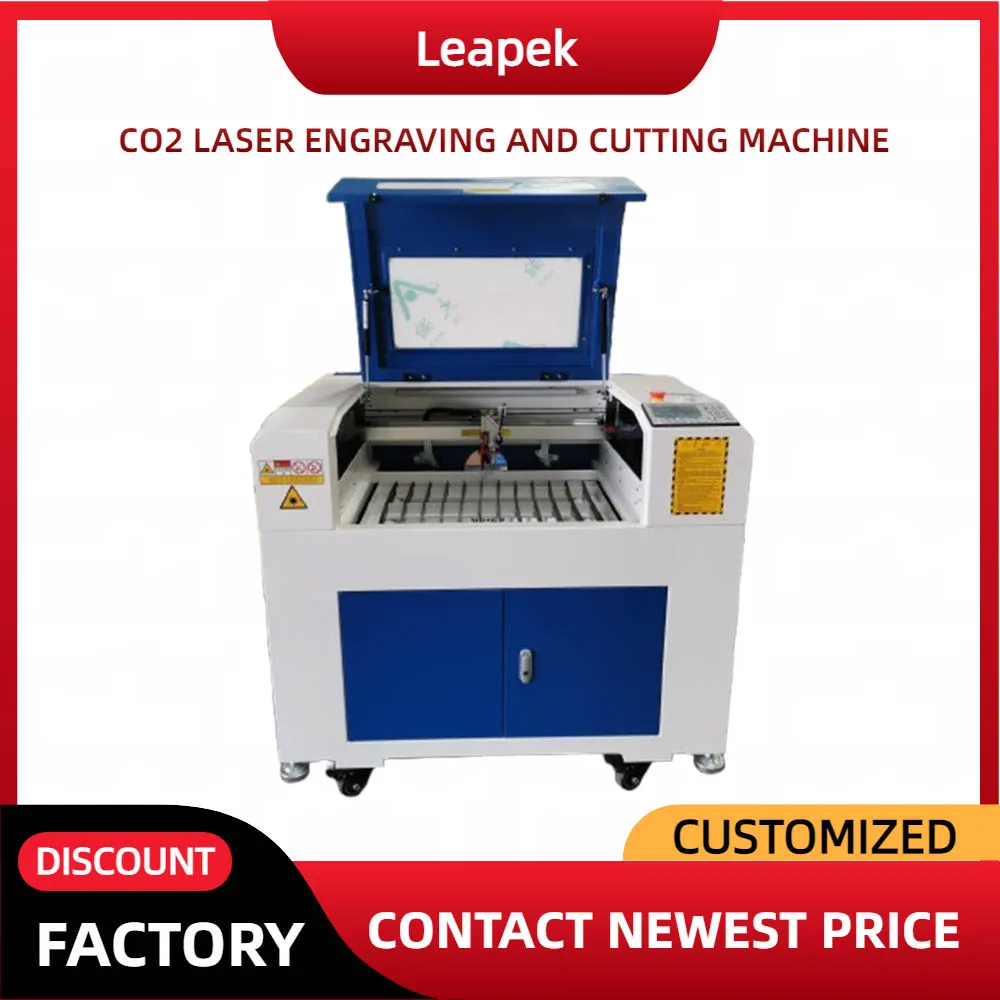 

6040 60W CO2 Laser Engraving Cutting Machine – USB, LCD Display, for Wood, Acrylic, Leather & Plastic
