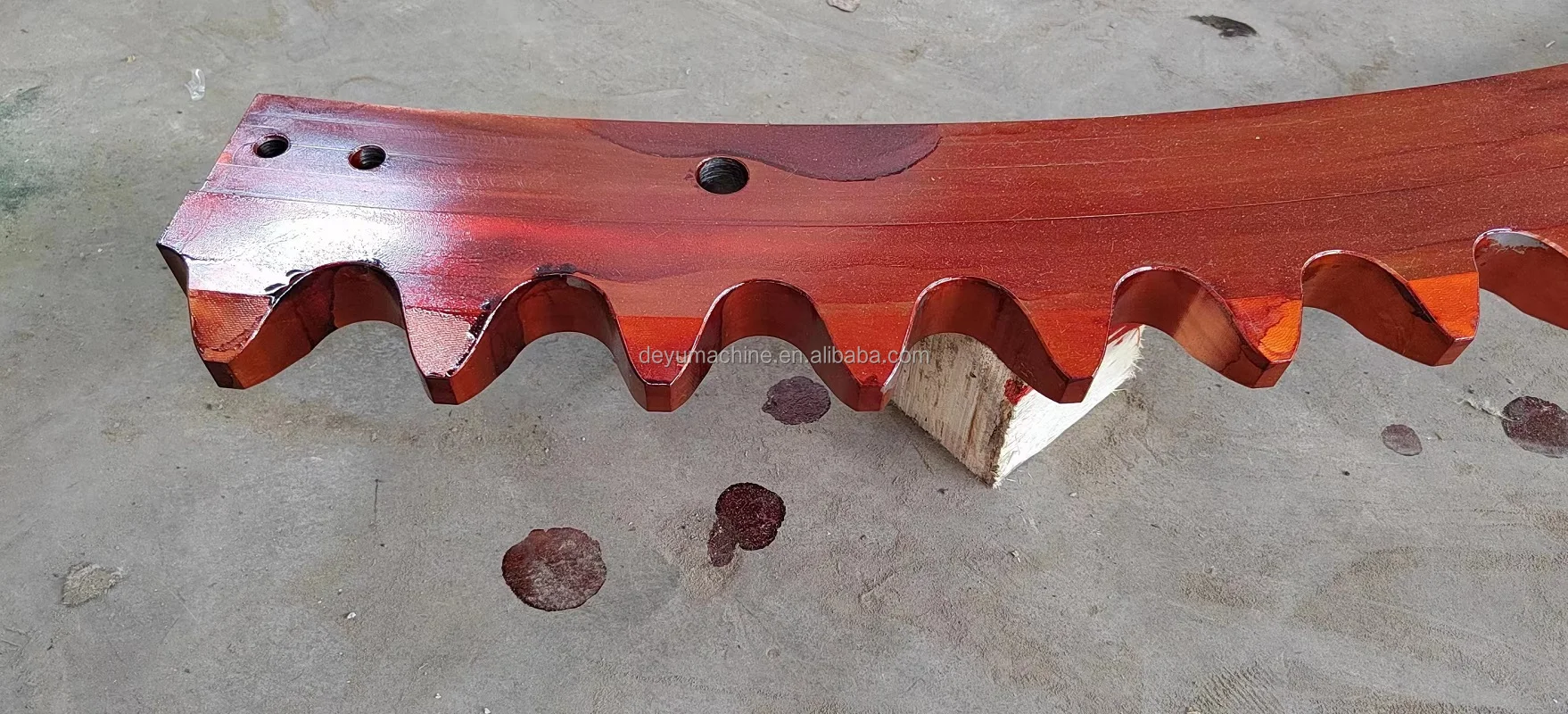 

Non Standard Casting Steel Large 4 Segment Chain 120 Tooth Sprocket for Ball Mill