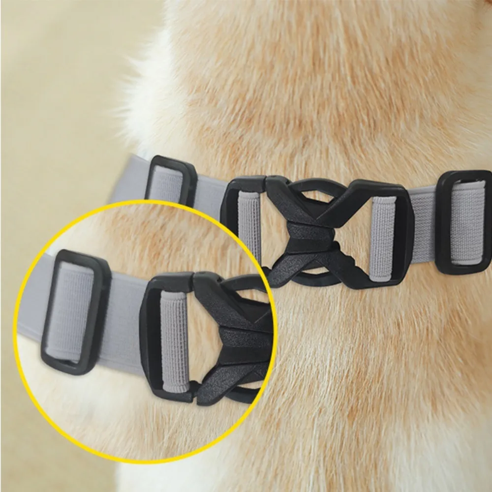 Practical Breathable Dog Recovery Sleeve Adjustable Soft Puppy Elbow Wrap Cotton Anti-lick Dog Knee Pads For Dog Front Leg