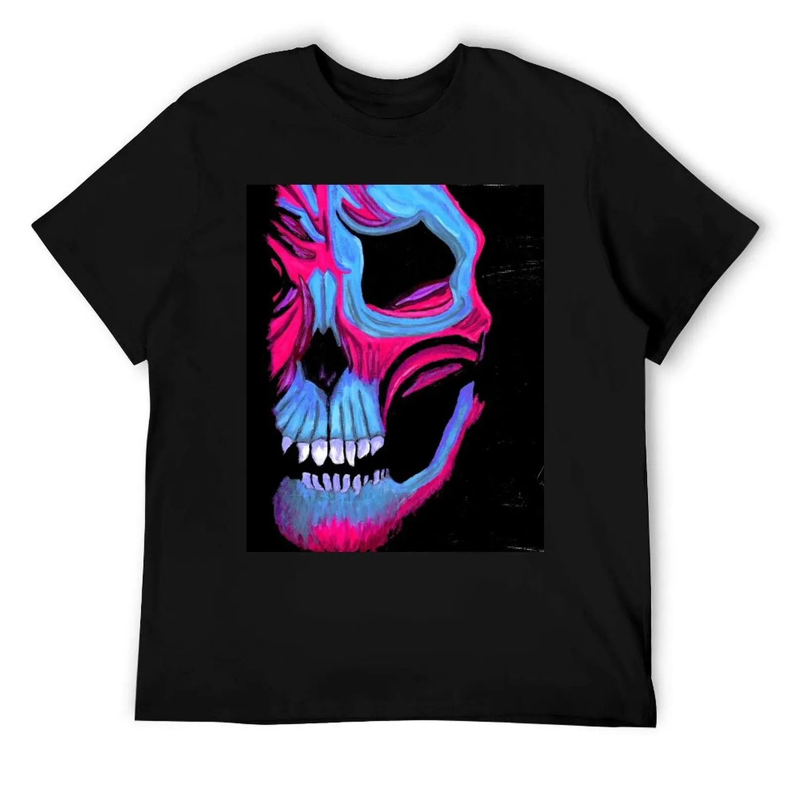 

Colorful Skull T-Shirt t shirt personalised t shirts for man graphic tees cotton t shirts high quality T-Shirt