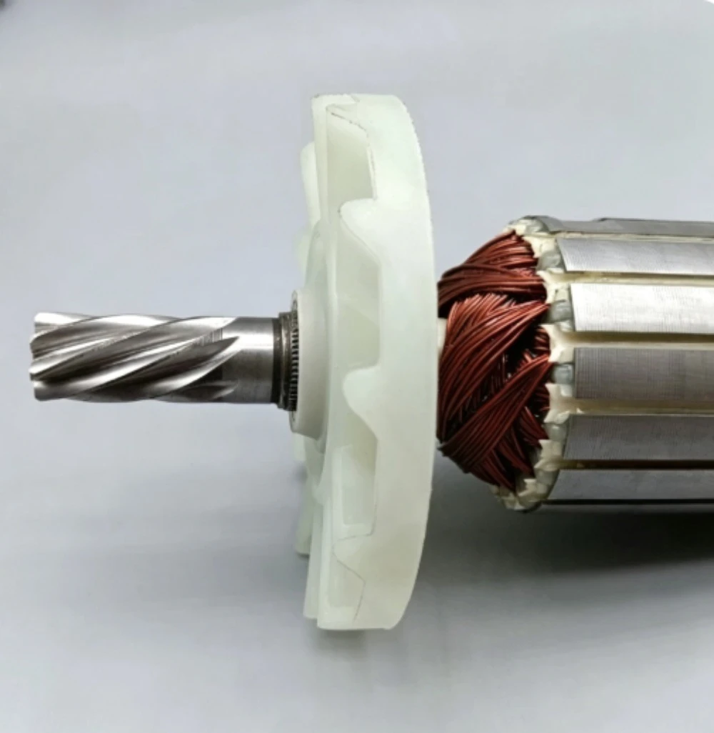 For CC14SF Cutting Machine Rotor 355 Steel Cutting Machine Rotor 7-tooth Rotor for CC14 Accessories