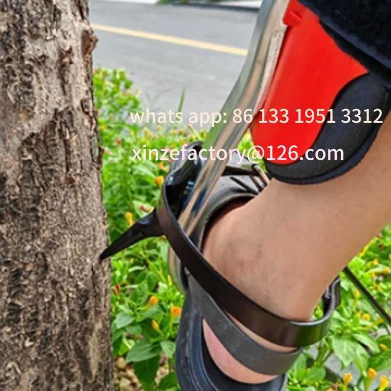 

Customizable Aluminum Alloy Tree Climbing Tool Foot Buckle Non-slip Shoes Foot Tie Outdoor Sports Portable and Durable Picking T