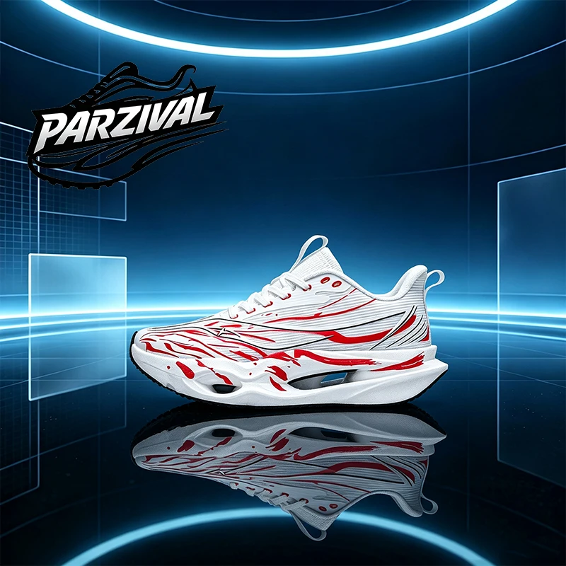 Men Carbon Plate Running Shoes Breathable Athletic Sneakers Shock Absorb Trainers Outdoor Marathon Jogging Women Tennis Shoes