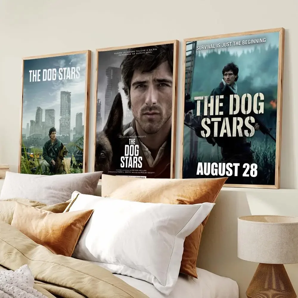 Movie T-The Dog Stars Poster PP Wall Decor Posters Celebrity Art Prints Aesthetic Wall Art Bedroom Office Home Gift