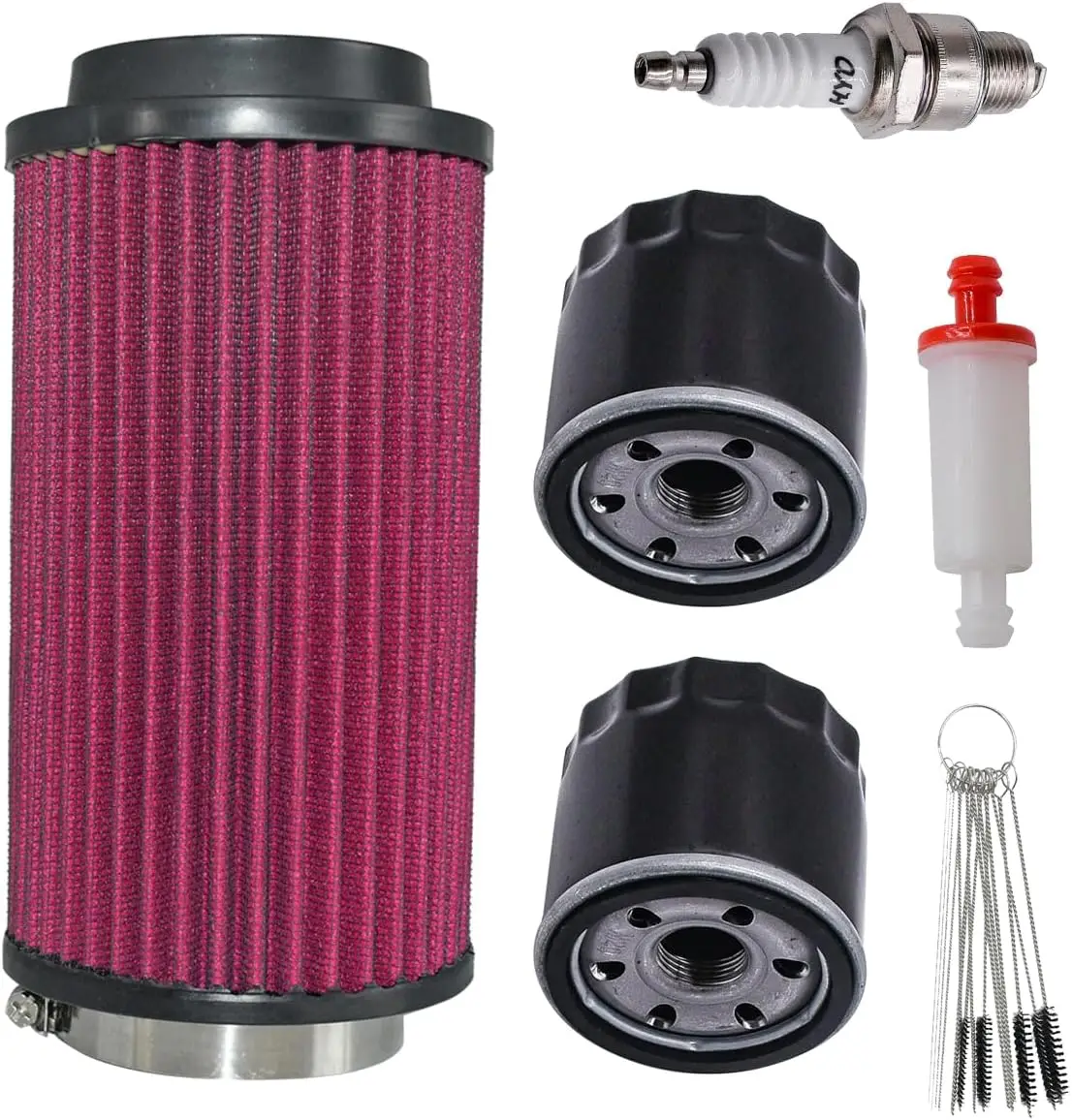 7080595 Air Filter and 2520799 3084963 Oil Filter Fit for Polaris Sportsman 335 400 450 EFI HO Magnum 325 500 Trail Blazer 330