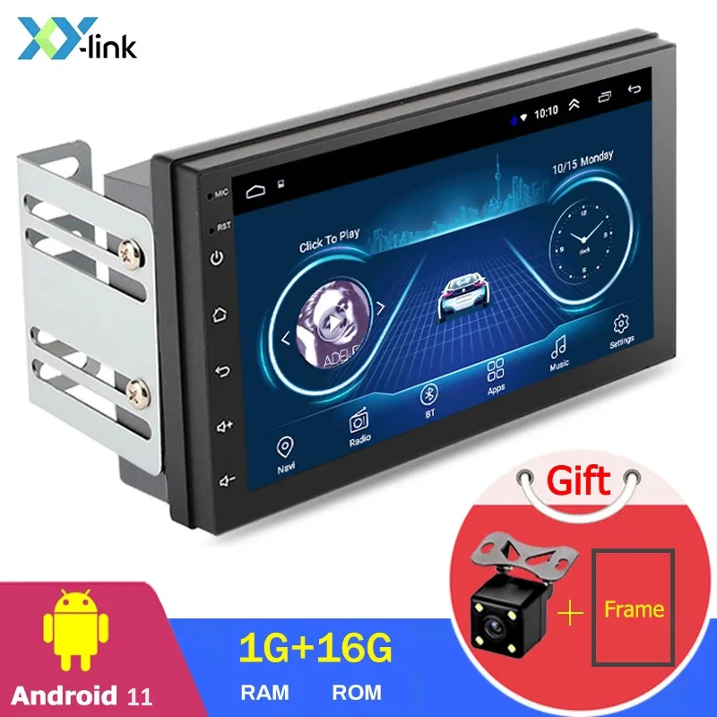 

Android 11 GPS Navigation Ultrathin Car radio Universal Multimedia Player auto St For Volkswagen Nissan Hyundai Kia toyota CR-V