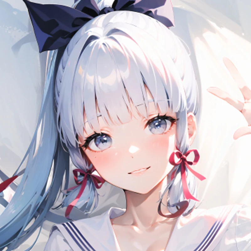 Dakimakura Anime Pillow Case Kamisato Ayaka Double-sided Print Of Life-size Body Pillowcase Gifts