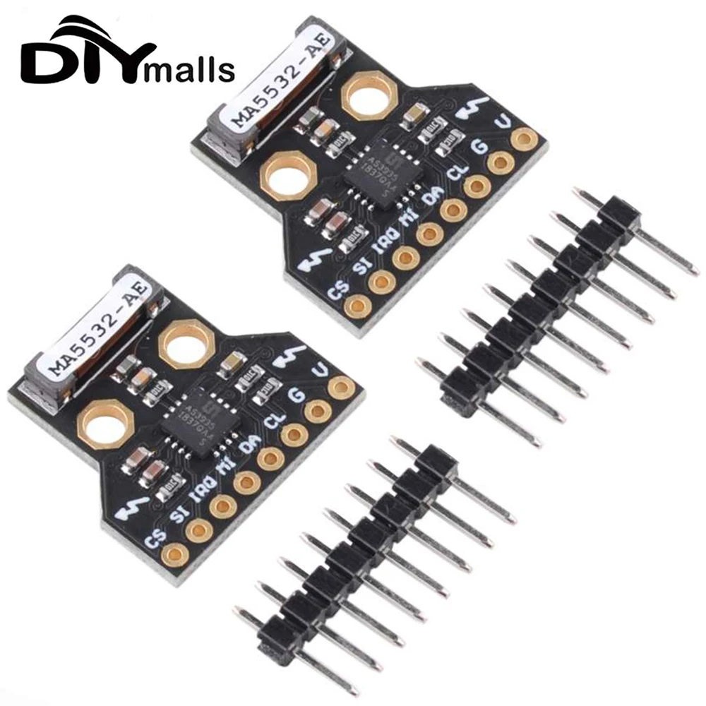 1/2PCS GY-AS3935 AS3935 Light-ning Detector Digital Sensor Thunder Storm Distance Detector Module SPI I2C Breakout Board