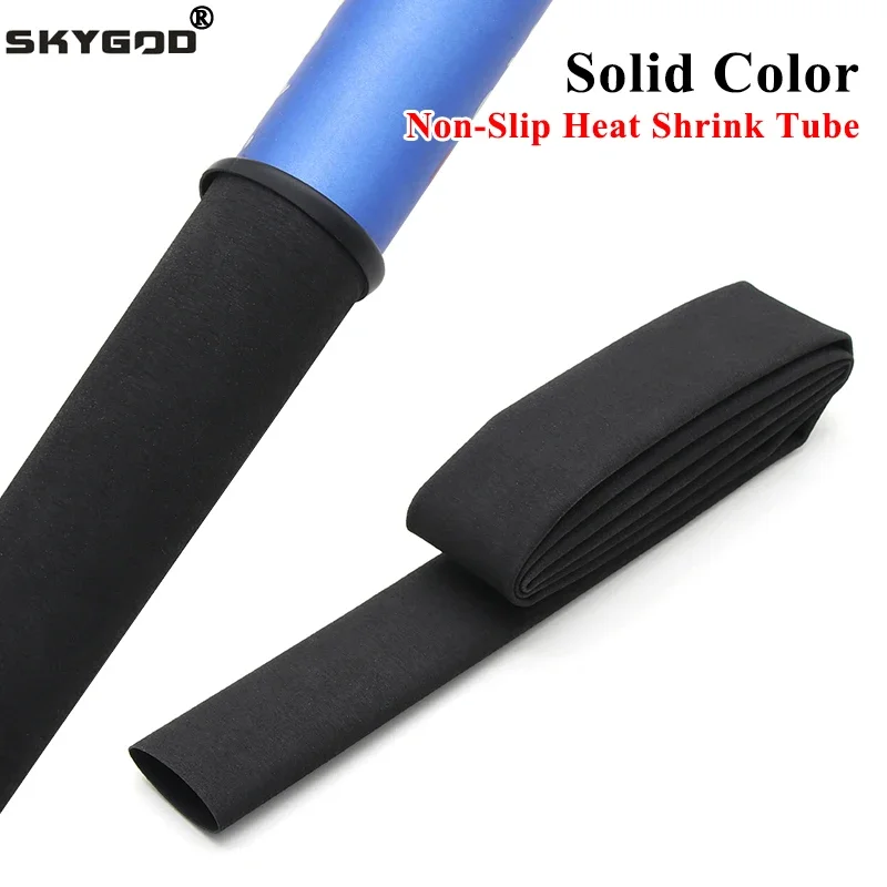 

Solid Color Non Slip Heat Shrink Tube Anti-slip Insulation Sleeve 20/22/25/28/30/35/40mm Waterproof Fishing Rod Wrap 1.6m/Piece