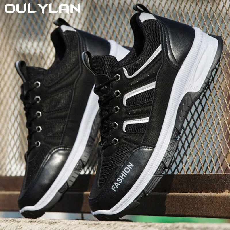 Oulylan Breathable Non Slip Outdoor Hiking Shoes Mountain Climbing Sport Male Hunting Trekking Sneaker for Men Shoes