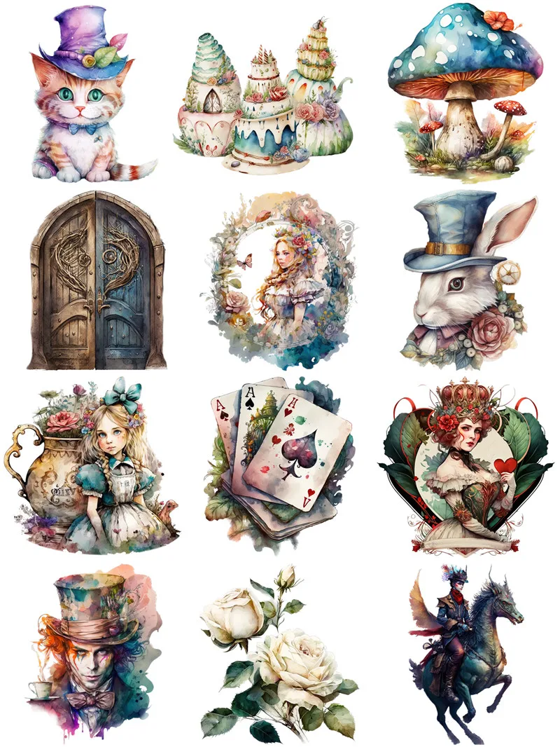 Fairy tale girls stickers/Scrapbooking Stickers /Decorative Sticker /DIY Craft Photo Albums notebook