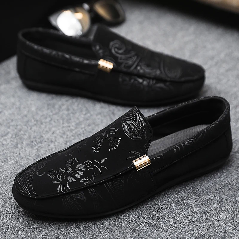 

YRZL кожаные лоферы для мужчин, 2025 г., повседневная обувь большого размера, мокасины без шнуровки, дышащая удобная уличная прогулочная обувь для мужчин