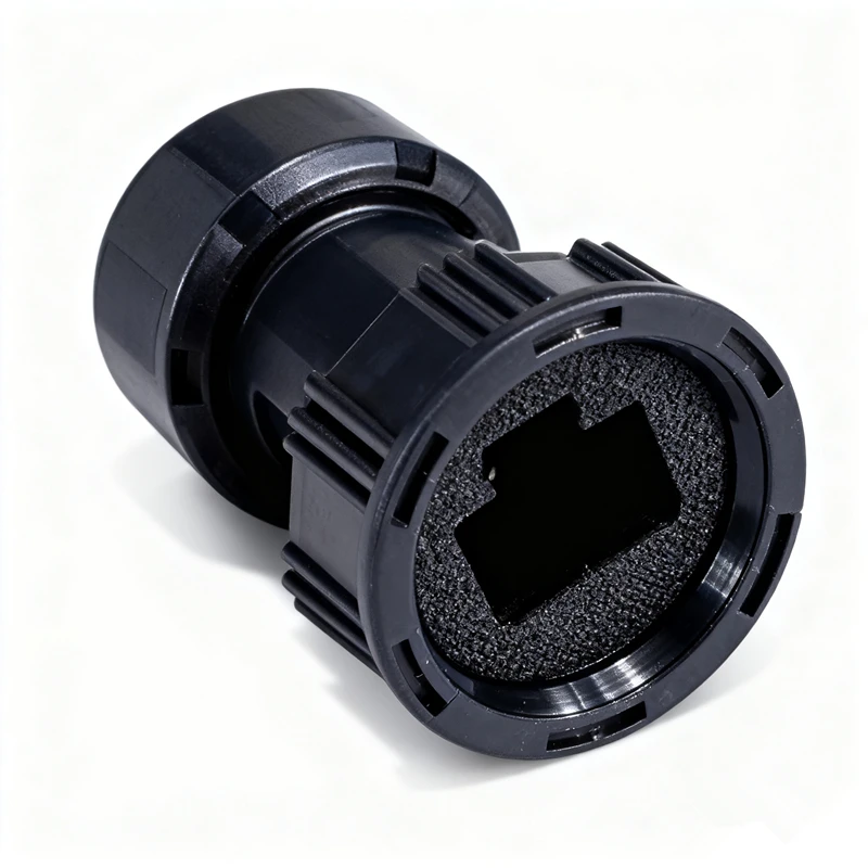 IP67 Waterproof Industrial-Grade D-Type Cat6 RJ45 Network Module – Round Connector with USB 3.0 & HDMI Circular Socket