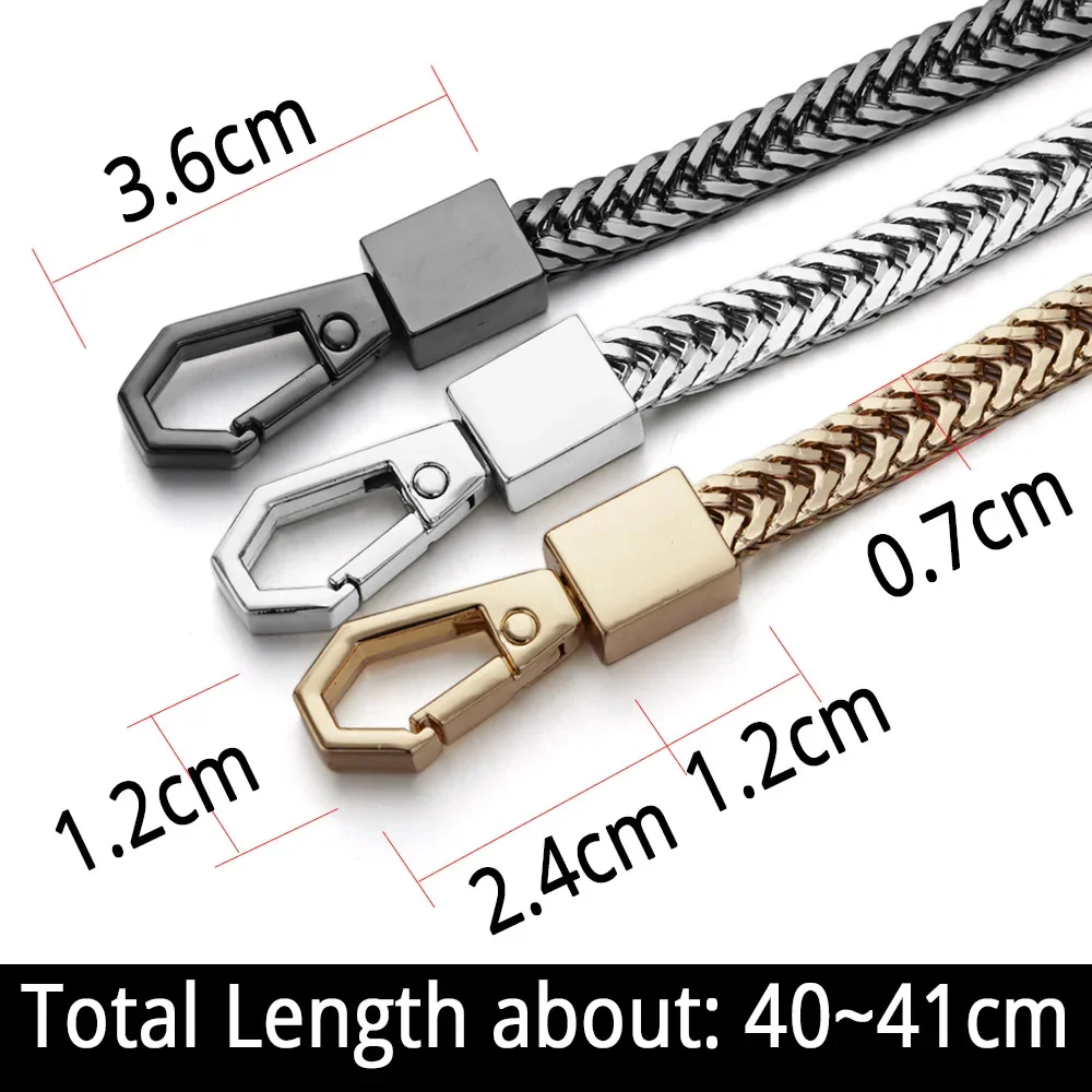 Long Metal Key Chains Wallet Belt Trousers Hipster Pant Jean Keychain Clip Anti-lost Rock Punk Keyring Jewelry For Men Car K407