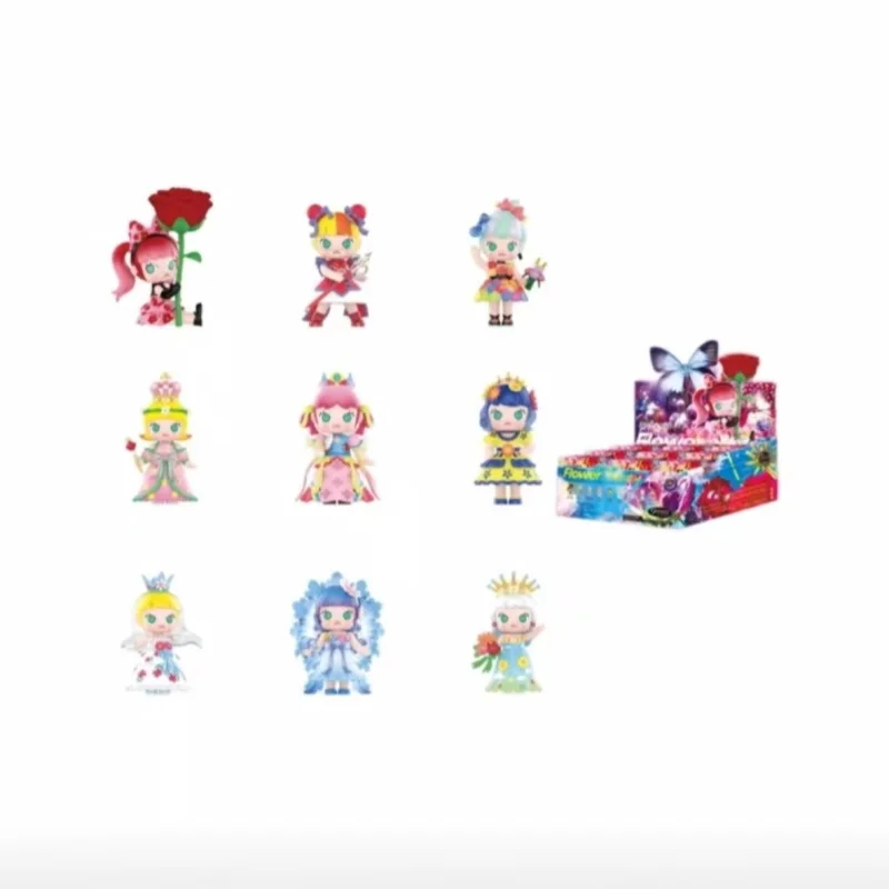 POP MART Molly Mika Ninagawa Flower Dreaming Series Blind Box Toys Mystery Box Cute Action Anime Action Figure Doll Girl Gifts