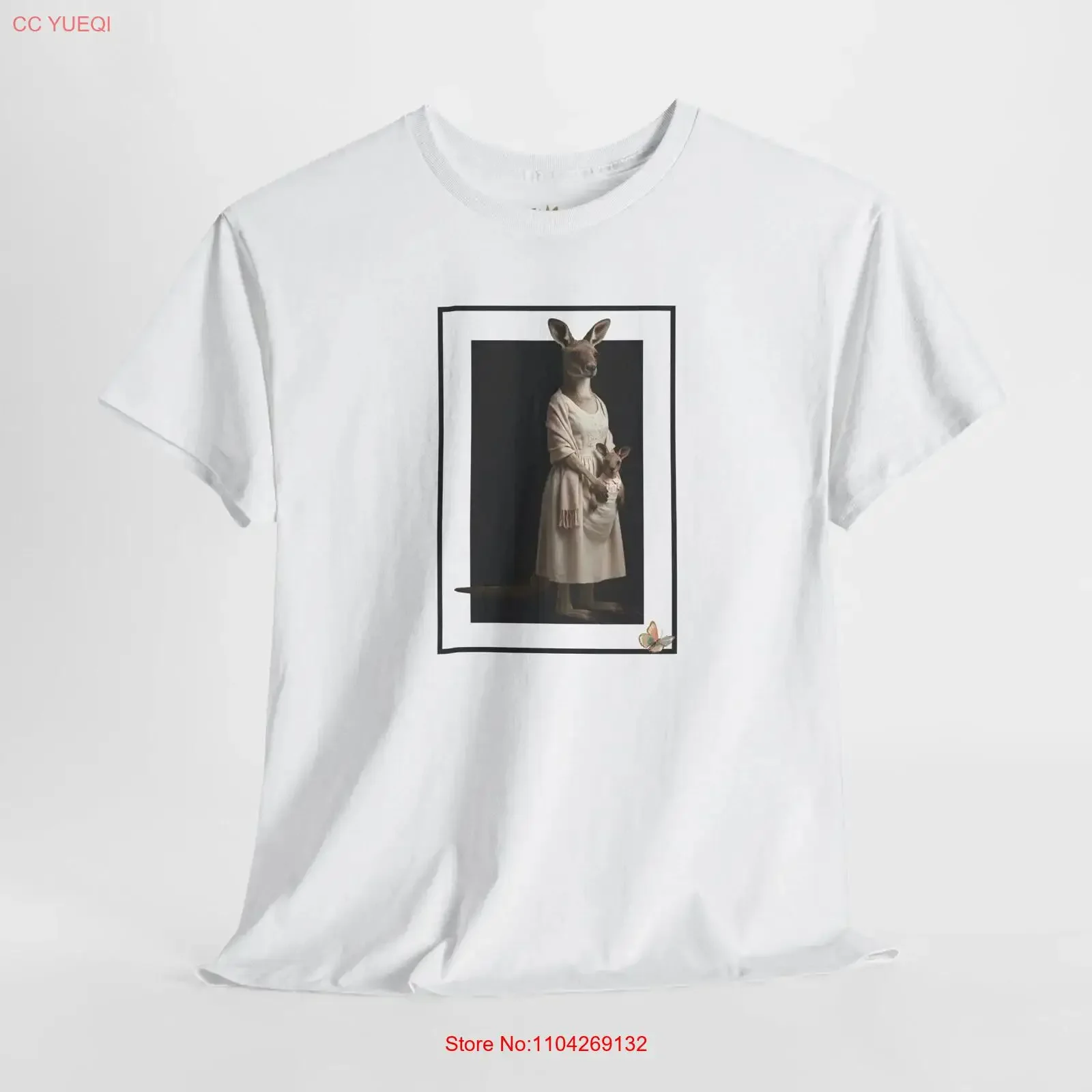 Happy Mother's Day T Shirt kangaroo Mom Mama eds gifte gifts gifted or Friends Strength vintage Washed Breathable homme