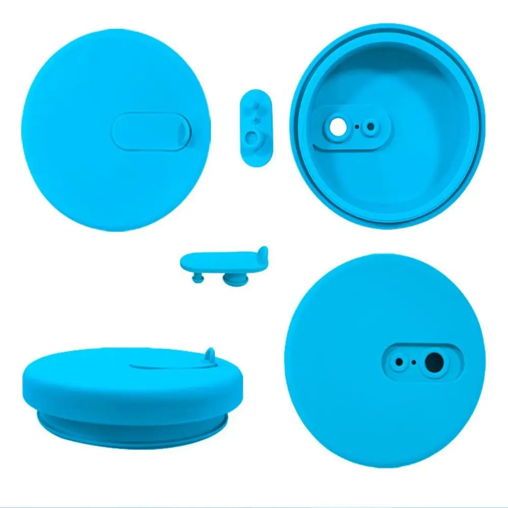 New Scratch-proof Silicone Sealing Cup Cover Water Cup Accessories Round Shape Ice Cup Lids Dustproof Silicone Cup Cover for