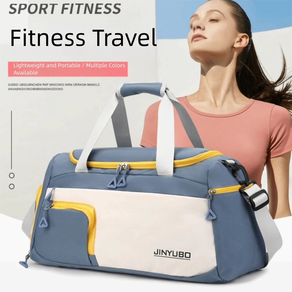 

Storage Bag Oxford Travel Luggage Bag Sturdy Foldable Nylon Duffle Bag Multi-functional Solid Color Large Capacity Handbag Girl