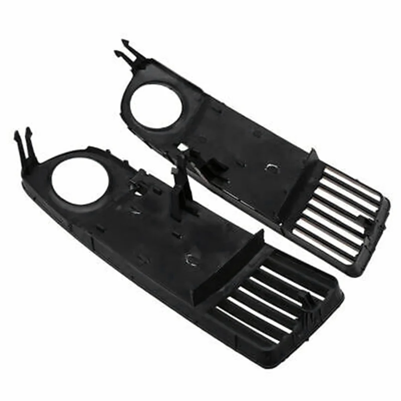 

A22E-Automobile Front Bumper Fog Lamp Grille Fog Lamp Frame Cover For A6 C5 1998-2001 4B0807682S 4B0807681S