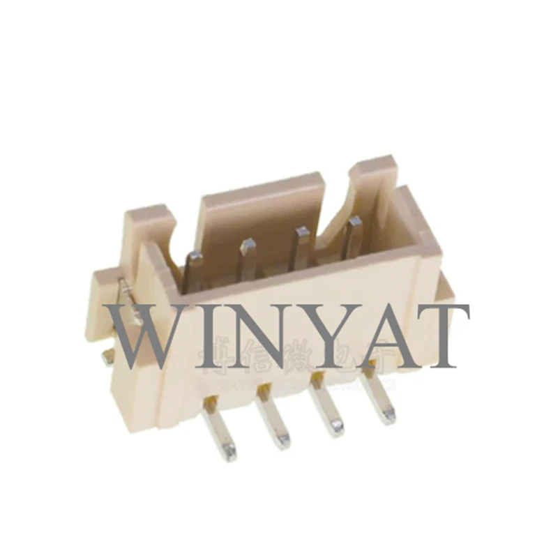 50CPS Surface-mounted XH 2.54mm pitch connector 2P/3P/4P/5P/6P/7P/8P vertical surface mount socket  XH2.54