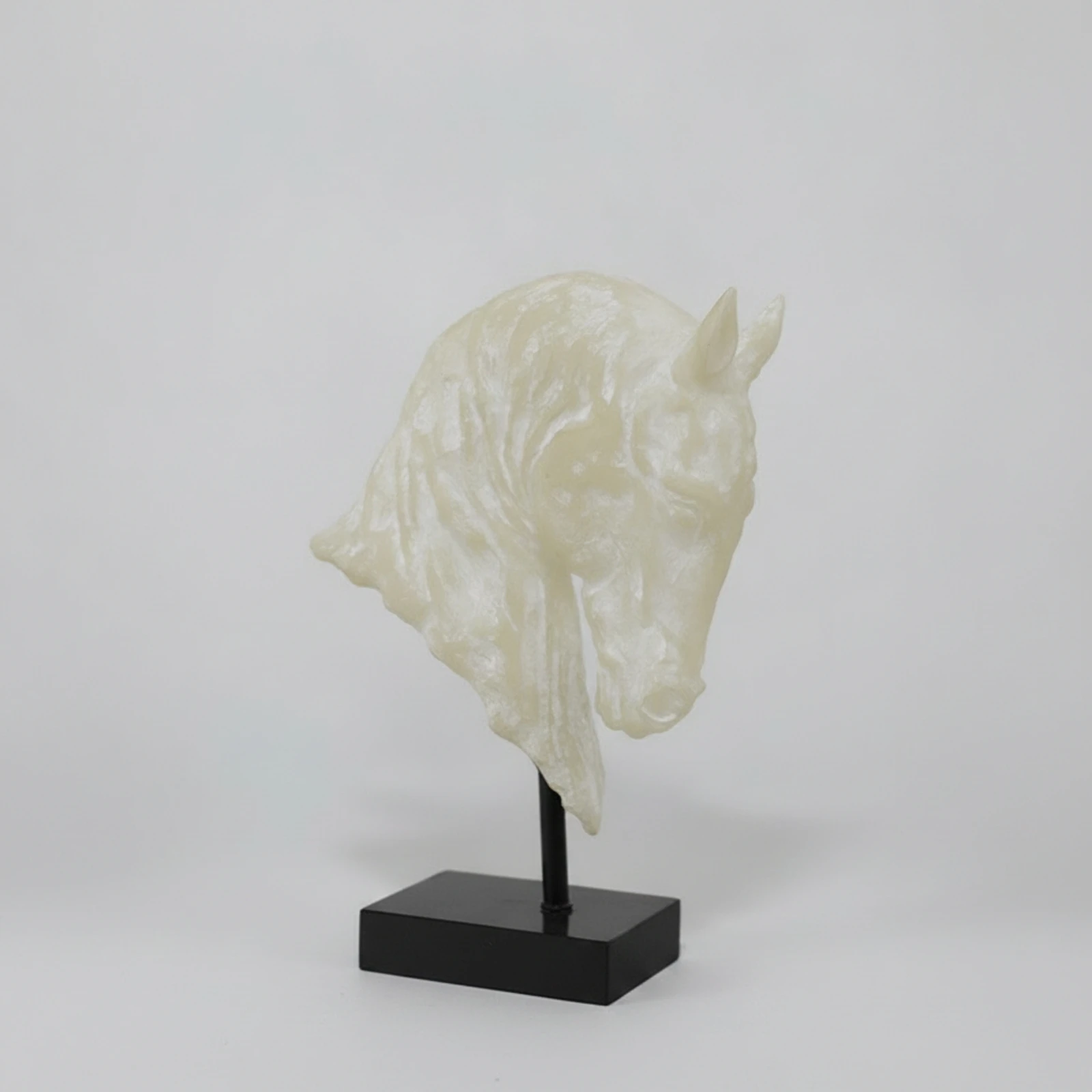 Patung Kepala Kuda Patung Kepa - Resin Art Table Top ulasan dan harga