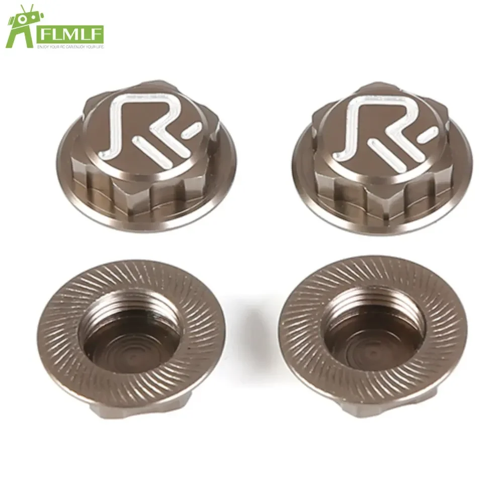 جديد سبيكة CNC المغلقة الإطارات عجلة الجوز كاب 4 قطعة صالح ل 1/5 مقياس ROFUN ROVAN F5 RF5 D5 MCD XS5 RR5 Rc ألعاب السيارات ألعاب أجزاء