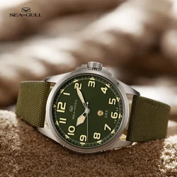 New Seagull Men's Wristwatch Sports Automatic Mechanical Watch 100m Waterproof Army Watch Official 811.93.6106