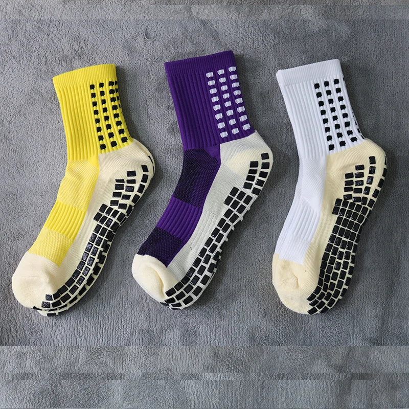 

New Cotton Anti-Slip Football Socks Football Men Socks Calcetines Sports