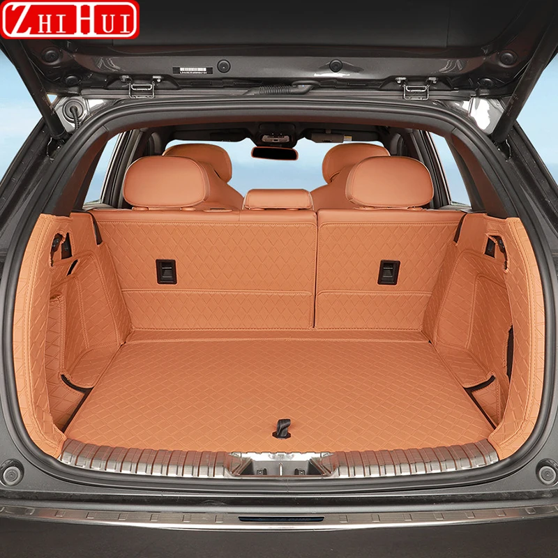 For Changan CS75plus 4th Gen CS75 Plus IV 2025 2026 Car Fully Enclosed Trunk Pad Leather Trunk Mat Backrest Pad Auto Accessories