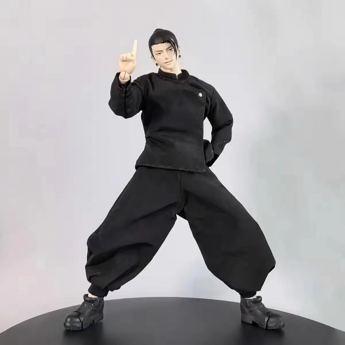 Jujutsu Kaisen Geto Suguru College Uniform Anime Action Figure Romankey Blank Body Cloth Clothes Built-In Wire