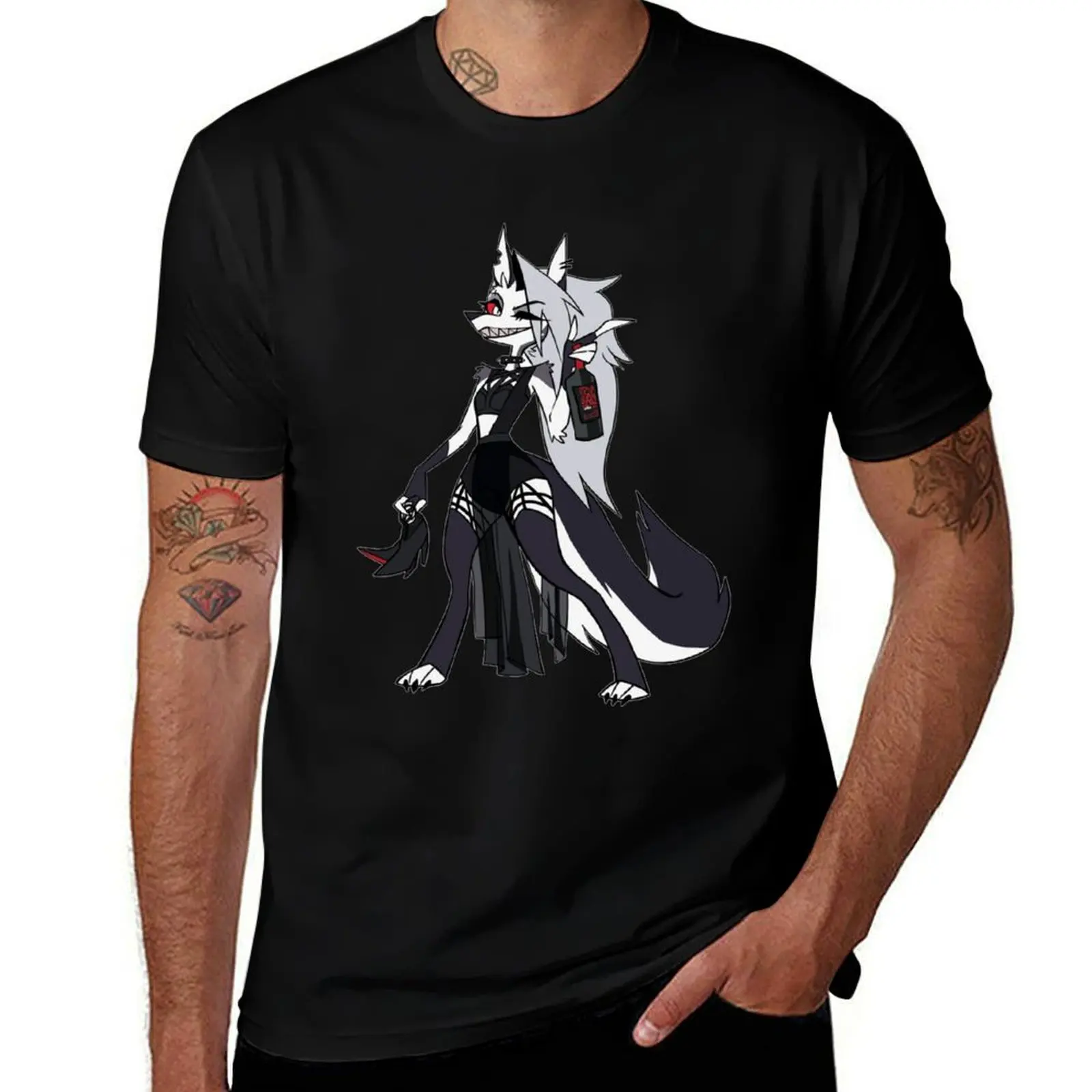 Loona - Helluva Boss T-Shirt t shirts for man cotton soft T-Shirt