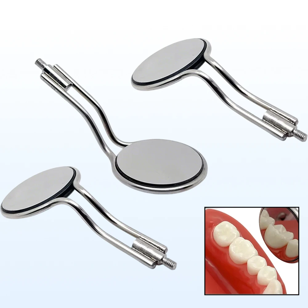 

Dental Mouth Mirror High Quality Anti Fog Rhodium Intraoral Double Sided Reusable Mirror for Oral Examination