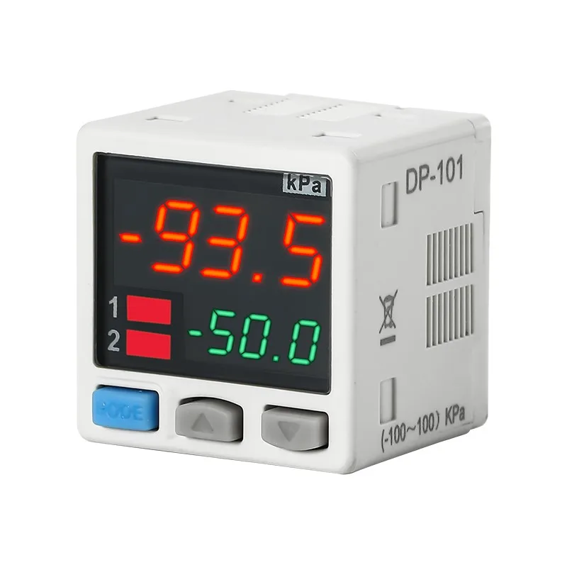 DP-101/DP-102 Digital Pressure Gauge with Positive, Vacuum & Negative Pressure Sensor & Switch