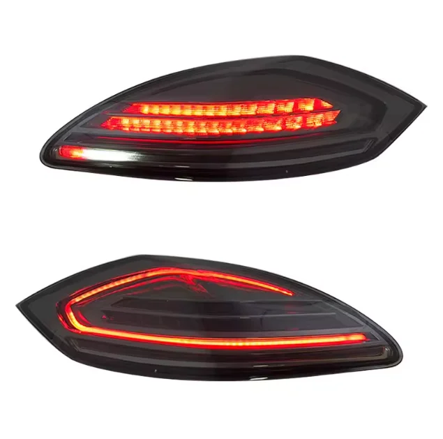 SJC Upgrade LED Taillight for  Panamera 2010-2013 970.1 to 970.2 Turn Signal Rear Lights Car DRL Brake Tail Light System