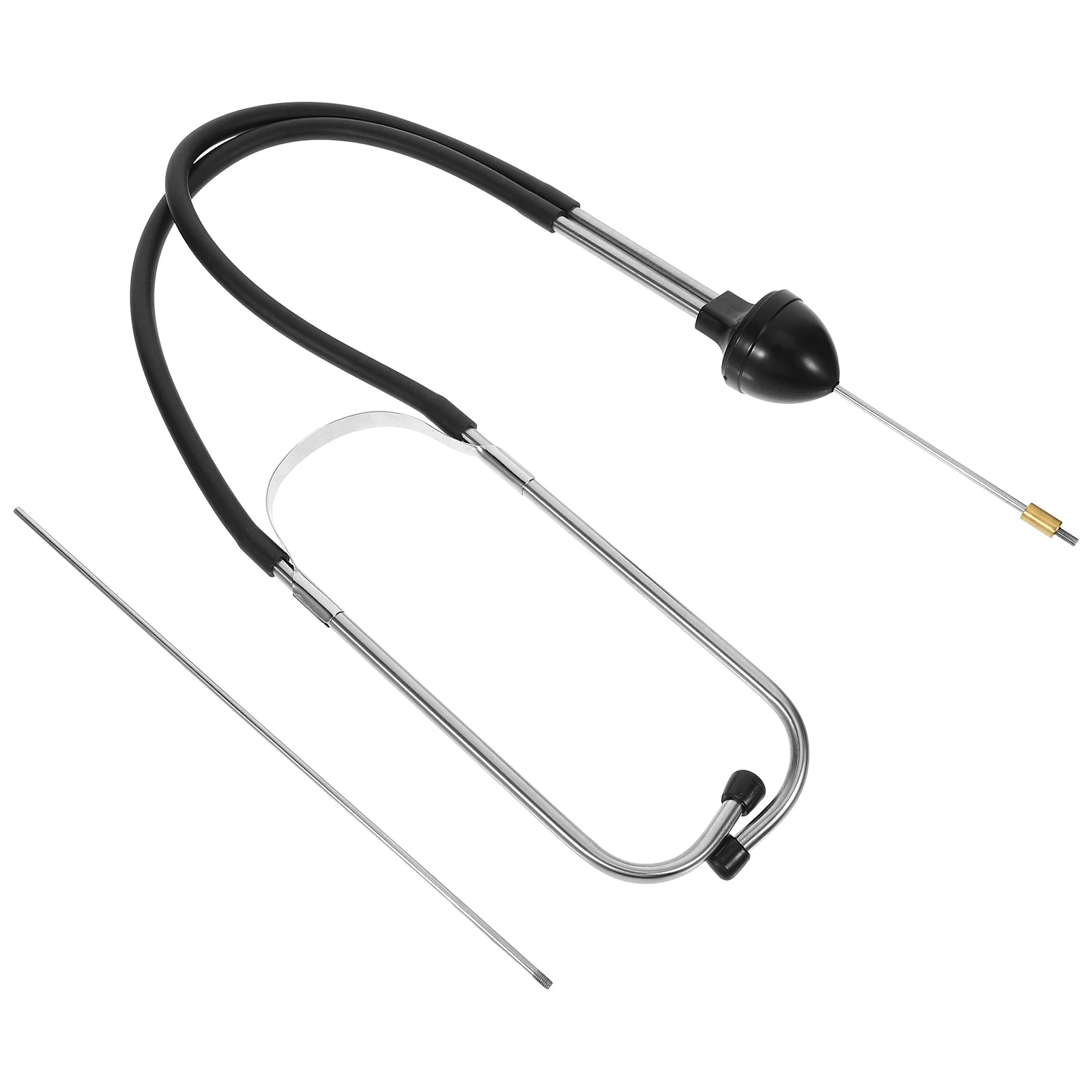 

1 Set Cylinder Stethoscope High-Quality Carbon Steel Rust-Resistant Engine For Auto Noise Diagnosis Car Maintenance