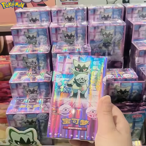 Pokemon New 100% Original Gem Pack 5 Ponyta Collection Simplified Chinese Vol.5 Zhu&amp;Purple Booster Box Ptcg Trading Cards Toys